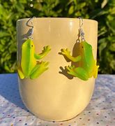Image result for Frog Earrings