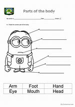 Image result for Minion Body Parts