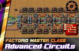 Image result for Factorio Electronic Circuit Layout