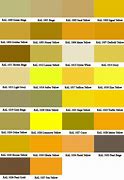 Image result for Yellow RAL Colours