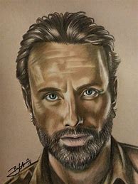 Image result for Walking Dead Rick Grimes Drawing