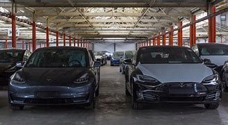 Image result for tesla car factory