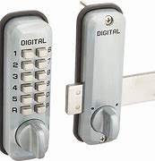 Image result for Metal Door Digital Lock