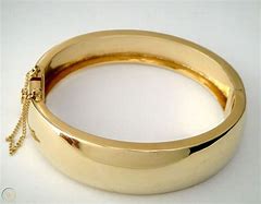 Image result for Wide Gold Bangle Bracelet