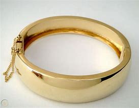 Image result for Plain Gold Bracelet