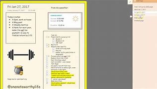 Image result for OneNote Daily Journal