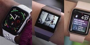 Image result for Fitbit Smartwatch vs Apple Watch