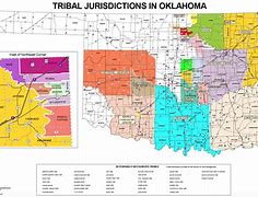 Image result for Oklahoma Tribal Map