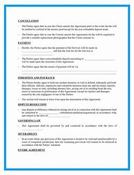 Image result for Catering Services Agreement Template