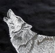 Image result for Lone Wolf Howling Drawing