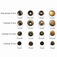 Image result for Sewing Snaps Metal