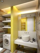 Image result for Washing Machine in Bathroom
