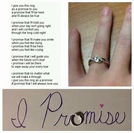 Image result for Promise Ring Saying