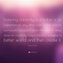 Image result for Child Creativity Quotes