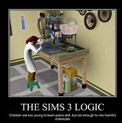 Image result for Sims Logic Memes