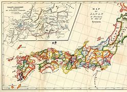Image result for Vintage Japan Land Map