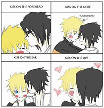 Image result for Naruto Kiss Memes