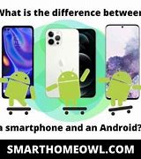 Image result for Difference Between Andriod and Smartphone