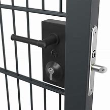 Image result for Best Metal Two-Door Gate Locks