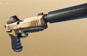 Image result for Fortnite Guns Suppressed Pistol