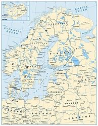 Image result for Map of Northern Europe