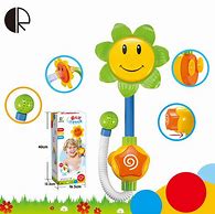 Image result for Bath Fun Water Spraying Sunflower Fountain Toys