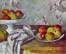 Image result for Cezanne Apple's Negative Space
