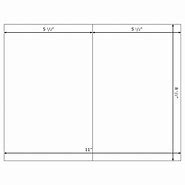 Image result for 5 X 7 Folded Card Template