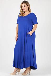 Image result for Plus Size Maxi Dress Casual