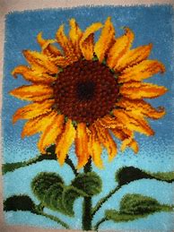 Image result for Sunflower Latch Hook Kit