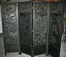 Image result for Old Wooden Door Folding Privacy Screen