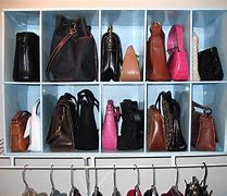 Image result for Handbag Closet Storage