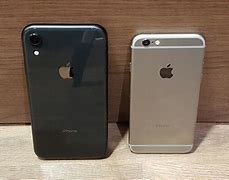 Image result for iPhone XR versus iPhone 6 Plus