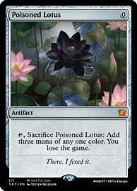 Image result for Black Lotus Card Cut Meme