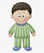 Image result for Cartoon Boy in Pajamas