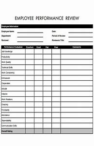 Image result for Employee Rating Form