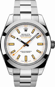 Image result for Rolex Milgauss White Dial