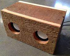 Image result for Acoustic Timber Speaker Box