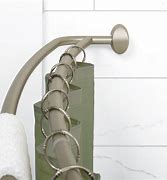 Image result for Zenna Home Bathroom Curtain Rods