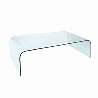Image result for Curved Glass Table