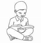 Image result for Child Reading Drawing