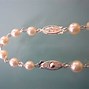 Image result for Pearl Necklace Extender with Fish Hook Clasp