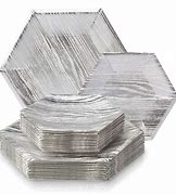 Image result for Paper Plate with Silver Food Container