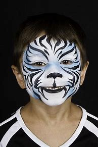 Image result for Easy Tiger Face Painting