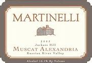 Image result for Martinelli Muscat Alexandria Jackass Hill