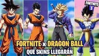 Image result for Two New Dragon Ball Skins On Fortnite