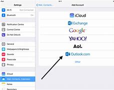 Image result for iPad Outlook Add Account