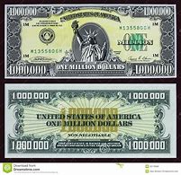 Image result for Million Dollar Bill Printable
