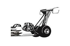 Image result for Top Fuel Drag Racing Line Art