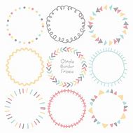 Image result for Colorful Circle Border